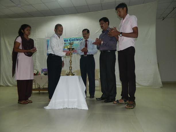 Academic year 2015/16 inauguration and Value Education Seminar at Milagres College, Kallianpur
